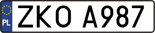 ZKOA987