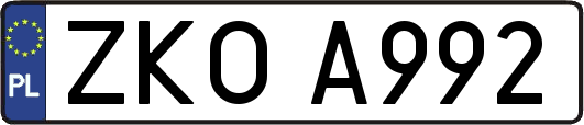 ZKOA992