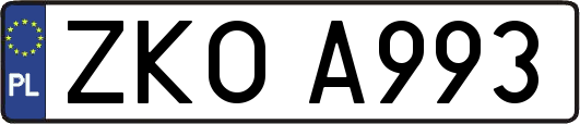 ZKOA993