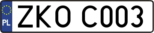 ZKOC003