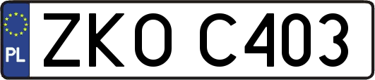 ZKOC403