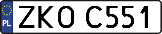 ZKOC551