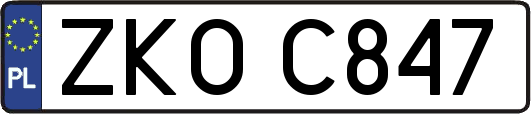 ZKOC847
