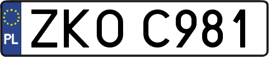 ZKOC981
