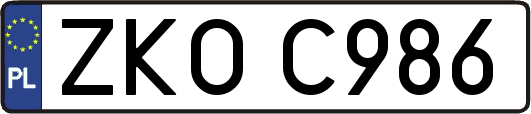 ZKOC986