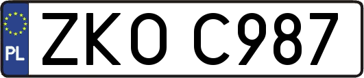 ZKOC987
