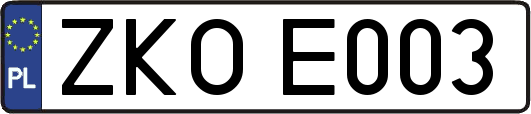 ZKOE003
