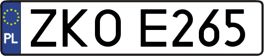 ZKOE265