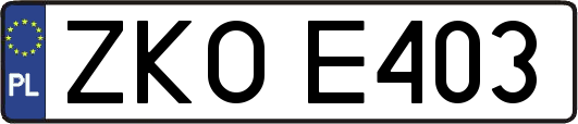 ZKOE403
