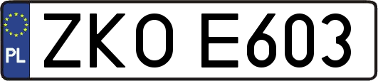 ZKOE603