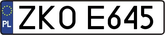 ZKOE645