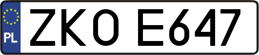 ZKOE647