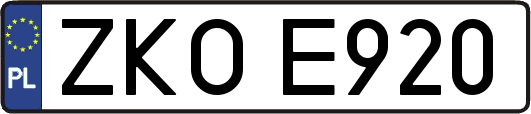 ZKOE920