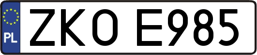 ZKOE985