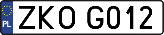 ZKOG012