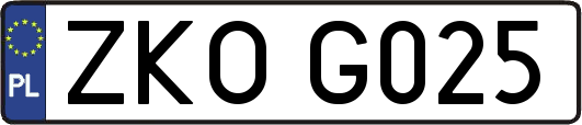 ZKOG025