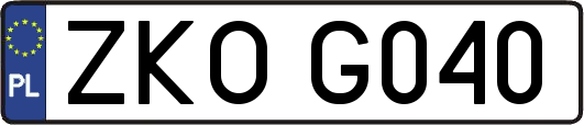 ZKOG040