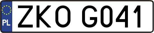 ZKOG041