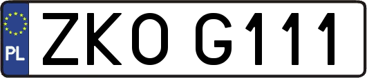 ZKOG111