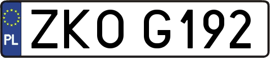 ZKOG192