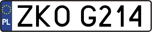 ZKOG214