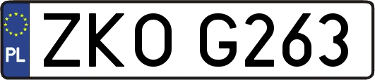 ZKOG263