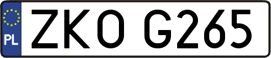 ZKOG265