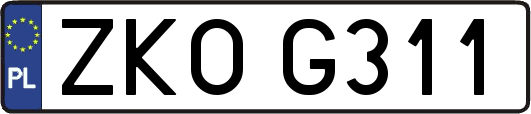 ZKOG311