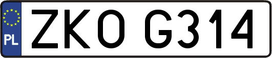 ZKOG314
