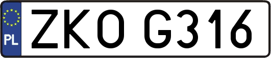 ZKOG316