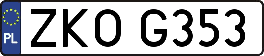 ZKOG353