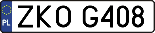 ZKOG408