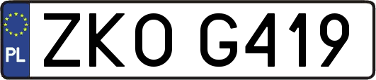 ZKOG419