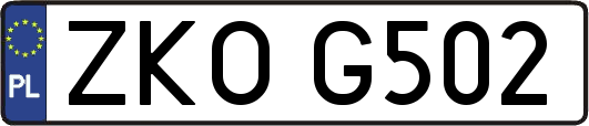 ZKOG502