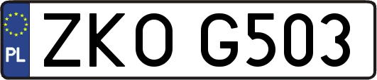 ZKOG503