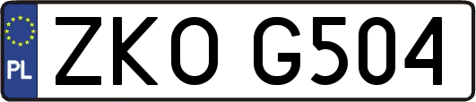 ZKOG504