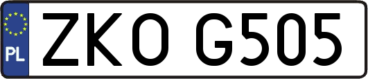 ZKOG505