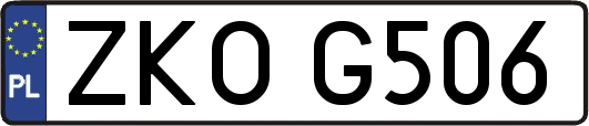 ZKOG506