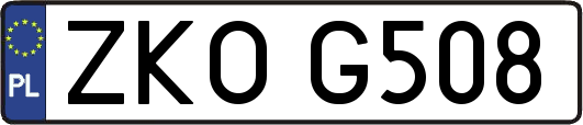 ZKOG508