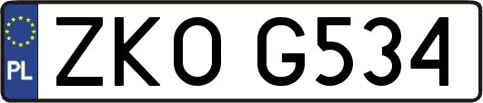ZKOG534