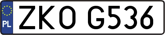 ZKOG536