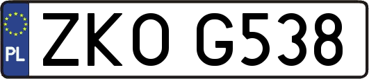 ZKOG538