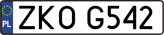 ZKOG542