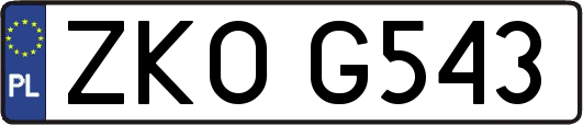 ZKOG543