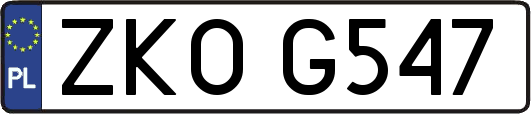 ZKOG547