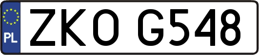 ZKOG548