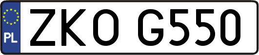 ZKOG550