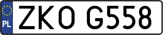 ZKOG558