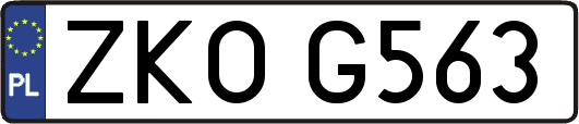 ZKOG563