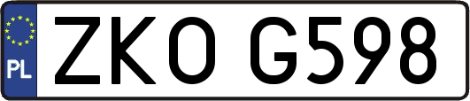 ZKOG598